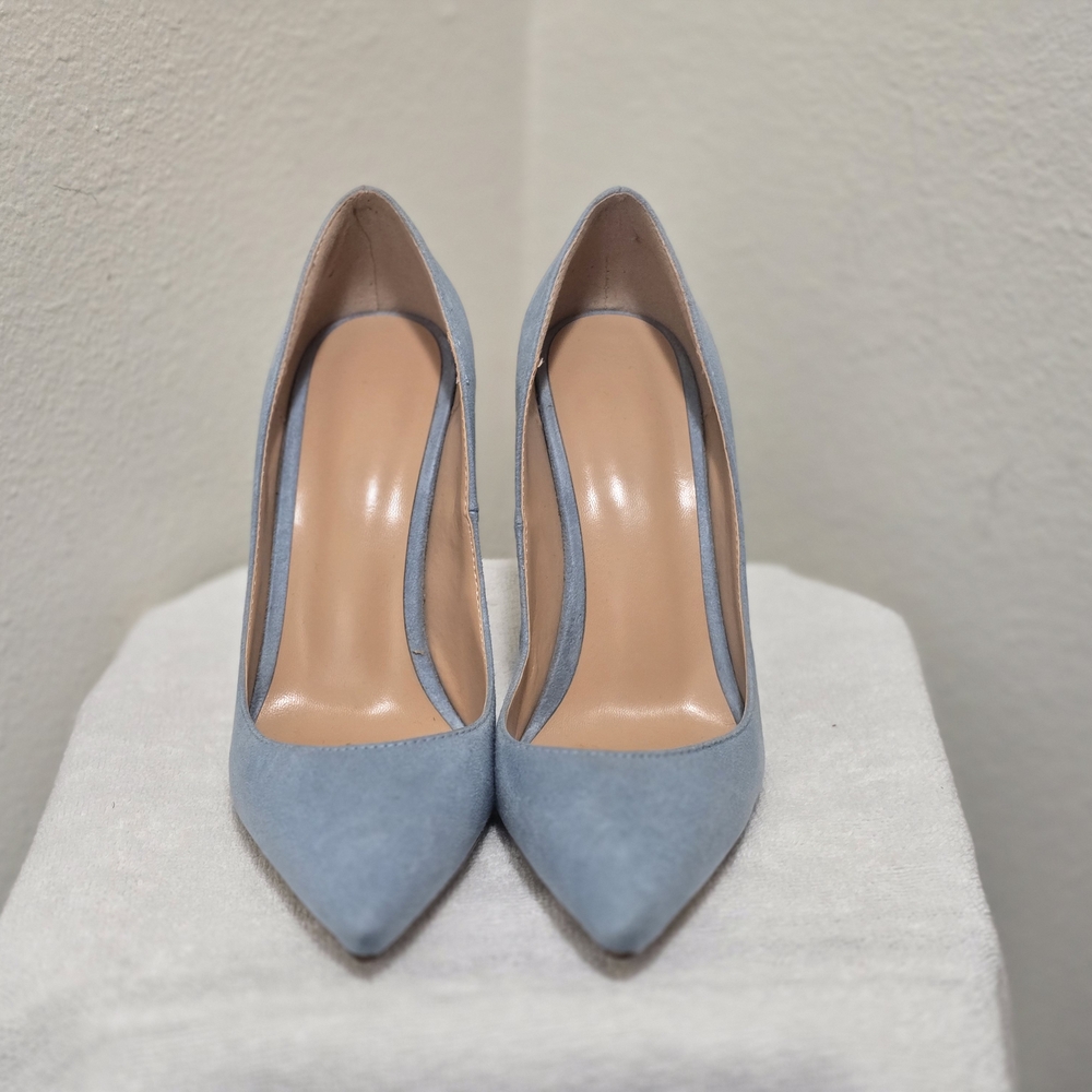 Elegant Blue Women's Heels